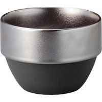 陶里 丼 銀彩スタックボール（中） (3個入) tri-303149808（直送品）