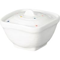 陶里 煮物碗 彩り水玉角煮物碗 (2個入) tri-303219610（直送品）