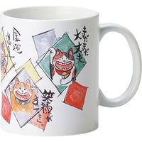 陶里 日本土産 ヴィヴィッドマグ満福招き猫 (5個入) tri-303885862（直送品）