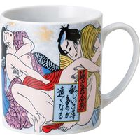 陶里 日本土産 80ｍｍマグ花合戦私いきます (5個入) tri-303885927（直送品）