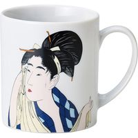 陶里 日本土産 80ｍｍマグ歌麿 汗拭 (6個入) tri-303885944（直送品）