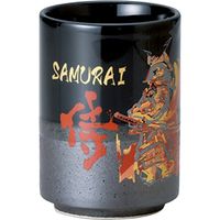 陶里 日本土産 24寿司湯呑伊賀塗分 甲冑侍 (6個入) tri-303886020（直送品）