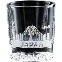 陶里 日本土産 カッティングタンブラー・ロックグラス・ショットグラス富士山 ＪＡＰＡＮ (7個入) tri-303886454（直送品）