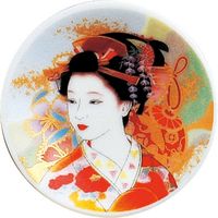 陶里 日本土産 マグネットプレートバイオレットバック手鞠 (10個入) tri-303886513（直送品）