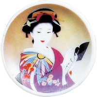 陶里 日本土産 マグネットプレート京美人（文） (10個入) tri-303886534（直送品）