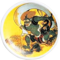 陶里 日本土産 マグネットプレート光琳（風神） (10個入) tri-303886569（直送品）