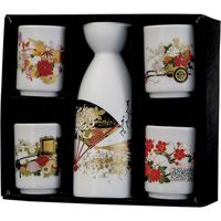 陶里 日本土産 1：4 一合酒器セット 和の色彩 (2個入) tri-303886747（直送品）