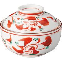 陶里 煮物碗 赤絵万暦煮物碗 (1個入) tri-304019410（直送品）