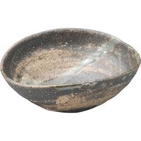 陶里 小鉢 窯変刷毛目流し楕円小鉢 (2個入) tri-304313207（直送品）