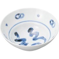 陶里 小鉢 福文字ＲＩリム一四ボール (7個入) tri-304612612（直送品）