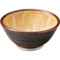 陶里 すり鉢 外錆櫛目3.3すり鉢浅丼 (7個入) tri-304615001（直送品）