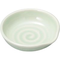 陶里 松花堂 ＮＲヒワ青磁（片口）松花堂 (4個入) tri-304619012（直送品）