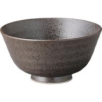陶里 多用丼 黒南蛮4.3多用丼 (4個入) tri-304649406（直送品）