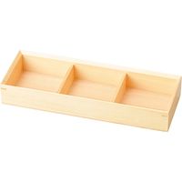 陶里 松花堂 木和美・ミニ三ツ切弁当 (1個入) tri-305067014（直送品）