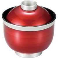 陶里 リリー椀 ［ＴＡ］3寸リリー椀 ワイン渕銀 (2個入) tri-305667816（直送品）