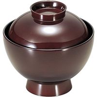 陶里 小吸物碗 ［ＴＡ］小丸椀 溜 (3個入) tri-305667828（直送品）