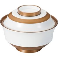 陶里 汁椀 ［ＴＭ］4寸天竜寺椀 白金独楽 (1個入) tri-305667905（直送品）