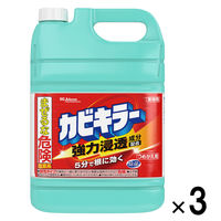 カビキラー カビ取り 業務用 詰め替え用 5kg 1ケース(3個入) カビ取り用洗浄剤 詰め替え カビ除去スプレー お風呂掃除 ジョンソン