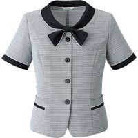 ボンマックス BONOFFICE オーバーブラウス ブルー 13号 AJ0850-36-13（直送品）