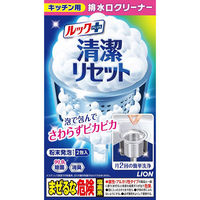 ルックプラス 清潔リセット 排水口まるごとクリーナーキッチン用 1個（2包入り） ライオン（わけあり品）