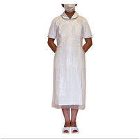 ファーストレイト PEエプロンN ホワイト FR-834 1箱(50枚入)（わけあり品）