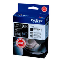 ブラザー（brother） 純正インク LC119BK ブラック（大容量）（わけあり品）