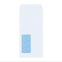 今村紙工 透けない窓付き封筒 長3 ケント 100枚 テープ無 MD-002 1袋(100枚入)（わけあり品）