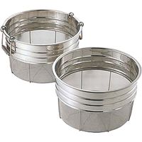 18-8寸胴型ザル 35cm 037046 1個 本間冬治工業（直送品）