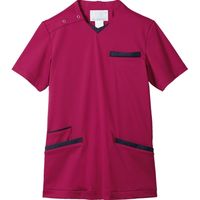 住商モンブラン スクラブ 兼用半袖バーガンディ/ネイビー 72-1388 1枚　スクラブ（直送品）