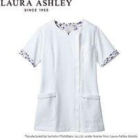 住商モンブラン スクラブ レディス 半袖 オフホワイト/バイオレット LW611-16 1枚　スクラブ（直送品）