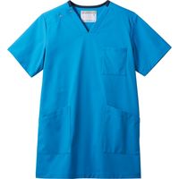 住商モンブラン スクラブ 兼用 半袖 ブルー/ネイビー MS241-33 1枚　スクラブ（直送品）