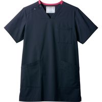 住商モンブラン スクラブ 兼用 半袖 Mネイビー/バーガンディ MS241-92 1枚　スクラブ（直送品）