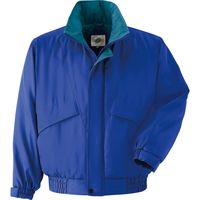 Asahicho（旭蝶繊維） 30000 ブルゾン ブルー 3L 1枚（直送品）