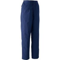 Asahicho（旭蝶繊維） E48500 パンツ（ワンタック） ネイビー 6L 1枚（直送品）