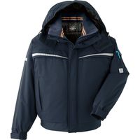 Asahicho（旭蝶繊維） E61000 ブルゾン ネイビー M 1枚（直送品）