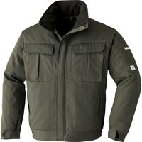 Asahicho（旭蝶繊維） E65300 ブルゾン アーミーグリーン 5L 1枚（直送品）