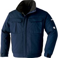 Asahicho（旭蝶繊維） E65300 ブルゾン ネイビー L 1枚（直送品）