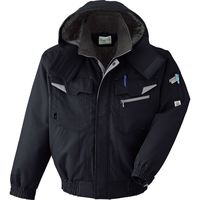 Asahicho（旭蝶繊維） E73000 ブルゾン ダークネイビー 5L 1枚（直送品）