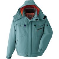 Asahicho（旭蝶繊維） E76000 ブルゾン モスグリーン S 1枚（直送品）