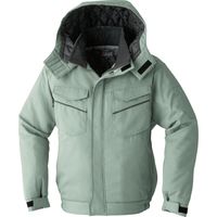 Asahicho（旭蝶繊維） E77000 ブルゾン オリーブ 4L 1枚（直送品）