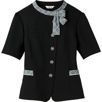 セロリー Selery オーバーブラウス ブラック　13 S-51380（直送品）