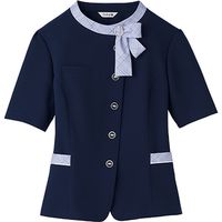 セロリー Selery オーバーブラウス ネイビー　19 S-51381（直送品）