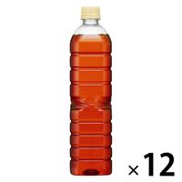 UCC上島珈琲 紅茶の時間 ストレートティー 無糖 ラベルレスボトル 900ml 1箱（12本入）