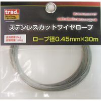 三共コーポレーション TRAD TSC-0453ステンカットワイヤ0.45×30#355113　1袋（直送品）