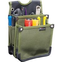 三共コーポレーション DT 帆布電工袋DTH-01-KH カーキ #582402　1個（直送品）