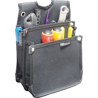 三共コーポレーション DT 帆布電工袋DTH-01-BK ブラック #582401　1個（直送品）