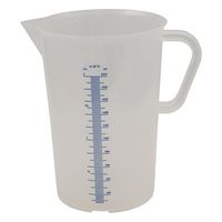 アズワン トールメジャーカップ(青目盛付き) 2000mL 443081 1セット(2個) 4-1624-06（直送品）