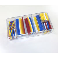 LINKMAN 熱収縮チューブセット カラー VS-100 1セット(3セット) 63-3156-35（直送品）