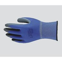 おたふく手袋 天然ゴム背抜き手袋 13ゲージ ブルー M A-371BM 1セット(25双:1双×25) 3-1740-01（直送品）