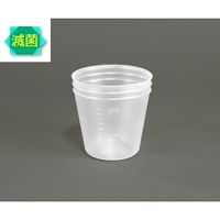アズワン ディスポカップ(γ線滅菌済) 200mL 1袋(50個入) 5-077-33 1セット(100個:50個×2袋)（直送品）